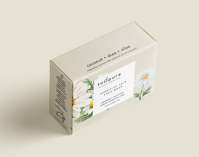 calendula chamomile sensitive skin soap face wash toopure2.jpg